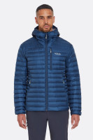 Чоловічий легкий пуховик Rab Microlight Alpine Jacket, Tempest Blue, SML (QDB-12-TMB-SML)