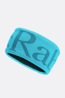 Пов'язка Rab Knitted Logo Headband, Aquamarine/Ultramarine, One Size (QAB-40-AUL-One Size)