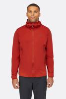 Мембранная мужская куртка Rab Kinetic 2.0 Jacket, Tuscan Red, MED (QWG-74-TRD-MED)