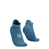 Шкарпетки Compressport Pro Racing Socks V4.0 Run Low, Niagara Blue/White, T1 (7630102562897)