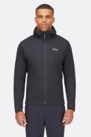 Чоловіча легка утеплена куртка Rab Xenair Alpine Light Jacket, Ebony (Zinc), XXL (QIP-17-EZI-XXL)