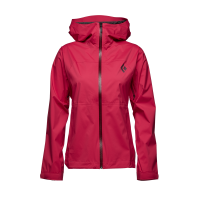 Мембранна жіноча куртка Black Diamond W Stormline Stretch Rain Shell, Pomegranate, S (BD M6976034SML1)