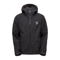 Мембранная мужская куртка для треккинга Black Diamond Liquid Point Shell, M - Black (BD K849.015-M)