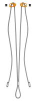Самостраховка-усы Petzl Evolv Adjust (L35ARD)