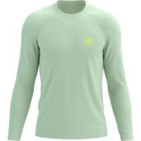 Мужская футболка с длинным рукавом Compressport Performance LS Tshirt M, Ice Flow, M (7630102588637)