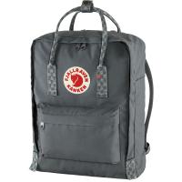 Рюкзак Fjallraven Kanken 16, Super Grey/Chess Pattern, (7323450643102)