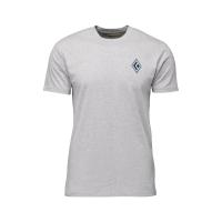 Футболка мужская Black Diamond M Heritage Alpinist SS Tee, Nickel Heather, L (BD 7524671014LRG1)