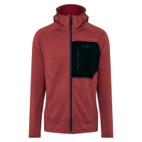 Чоловіча флісова кофта з рукавом реглан Black Diamond Factor Hoody, S - Red Rock/Black (BD 744040.9178-S)