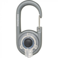 Брелок-ліхтарик Munkees 1078 Carabiner LED Grey (MNKS 1078-GY)