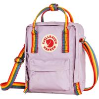 Сумка Fjallraven Kanken Rainbow Sling, Pastel Lavender/Rainbow (7323450842222)