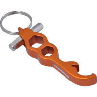 Брелок-відкривачка Munkees 3413 Hex Tool Orange (MNKS 3413-OR)