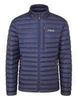Чоловічий легкий пуховик Rab Microlight Jacket, Deep Ink (Marmalade), XXL (QDB-16-DIM-XXL)