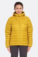 Зимова жіноча куртка Rab Cirrus Alpine Jacket Wmns, Sahara, 08 (QIP-26-SAH-08)