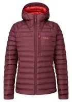 Легкий жіночий пуховик Rab Microlight Alpine Jacket Wmns Deep Heather, L (RB QDB-13-D14)