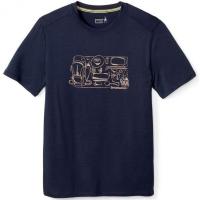 Футболка чоловіча Smartwool Merino 150 backpacker's Tee Deep Navy, р. S (SW 16048.092-S)