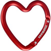 Карабин Munkees 3221 Heart Red (MNKS 3221-RD)