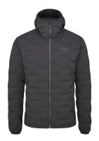 Чоловічий зимовий пуховик Rab Cubit Stretch Down Hoody, Ebony, SML (QDB-30-EBN-SML)
