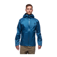 Мембранна чоловіча куртка для трекінгу Black Diamond M Treeline Rain Shell, M - Astral Blue (BD 7450084002MED1)