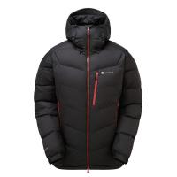 Чоловічий зимовий пуховик Montane Resolute Down Jacket, Black, L (5056237091316)