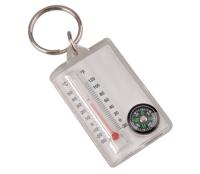 Брелок-компас Munkees Thermometer Compass, White (6932057831457)