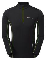 Чоловічий флісовий джемпер Montane Dragon Pull-On, Black, M (5055571797212)