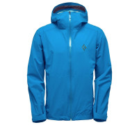 Мембранна чоловіча куртка Black Diamond M Stormline Strech Rain Shell, Kingfisher, XS (BD CDT0.426-XS)