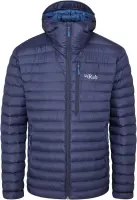 Чоловічий легкий пуховик Rab Microlight Alpine Jacket, Deep Ink, S (QDB-12-INK-S)