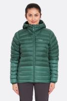 Зимова жіноча куртка Rab Cirrus Alpine Jacket Wmns, Green Slate/Eucalyptus, 08 (QIP-26-GSE-08)