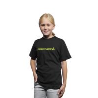 Футболка Fischer Junior T-shirt Big logo, Black, р.152 (G65721)