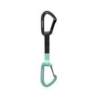 Оттяжка с карабинами Black Diamond HotForge Hybrid Quickdraw 16 cm, Clean Green, One Size (BD 3811183018ALL1)