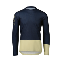 Джерсі чоловіче з довгим рукавом POC MTB Pure LS Jersey, Turmaline Navy/Prehnite Green, M (PC 528448513MED1)