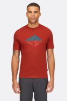 Футболка мужская Rab Crimp Reflection Tee, Tuscan Red, SML (QBL-72-TRD-SML)