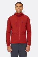 Куртка мужская Soft Shell Rab Borealis Jacket, Tuscan Red, L (QWS-35-TRD-LRG)