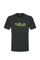 Футболка мужская Rab Stance Logo Tee, Beluga/Pollen, XL (RB QCB-08-BPO-XLG)