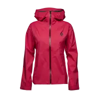 Мембранна жіноча куртка Black Diamond W Stormline Stretch Rain Shell, Pomegranate, L (BD M6976034LRG1)
