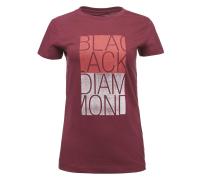 Футболка жіноча Black Diamond SS Block Tee Wine, р. M (BD EDX0.612-M)