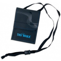 Гаманець Tatonka HY Neck Wallet, Black/Bright Blue (TAT 2883.238)