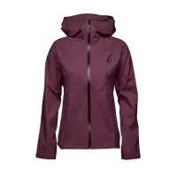 Мембранна жіноча куртка Black Diamond W Stormline Stretch Rain Shell, Blackberry, L (BD M6975016LRG1)
