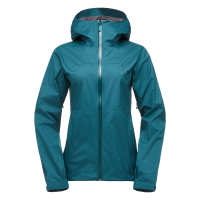 Мембранна жіноча куртка Black Diamond W Stormline Stretch Rain Shell, XL - Spruce (BD M697314XLG1)