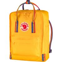 Рюкзак Fjallraven Kanken Rainbow, Warm Yellow/Rainbow Pattern, (7323450689995)