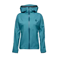 Мембранна жіноча куртка Black Diamond W Stormline Stretch Rain Shell, Cerulean Blue, L (BD M6974055LRG1)