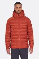 Чоловічий зимовий пуховик Rab Electron Pro Jacket, Tuscan Red, XSM (QDN-85-TRD-XSM)