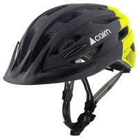Велошолом Cairn Fusion LED USB, Black/Neon Yellow, 55-59, M (3267654931822)