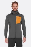 Чоловіча флісова кофта Rab Superflux Hoody, Graphene, M (QFG-13-GRH-MED)