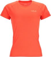 Футболка жіноча Rab Sonic Tee Wmns, Red Grapefruit, 8 (RB QBL-02-RG-8)