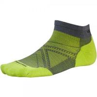 Шкарпетки чоловічі Smartwool PhD Run Light Elite Low Cut Graphite/Smartwool Green, р. M (SW SW243.170-M)