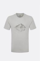 Футболка чоловіча Rab Crimp Reflection Tee, Light Zinc, L (QBL-72-LZN-LRG)