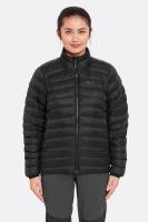 Куртка утеплена жіноча Rab Cirrus Jacket Wmns, Black, 12 (QIP-28-BLK-12)