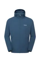 Чоловіча куртка Soft Shell Rab Borealis Hoody, Tempest Blue, S (RB QWS-76-TMB-SML)