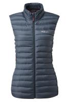Жилет женский Rab Microlight Vest Wmns, Steel, 16 (QDB-19-ST-16)